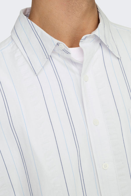 ONSQUENTIN RLX LS SEERSUCKER SHIRT