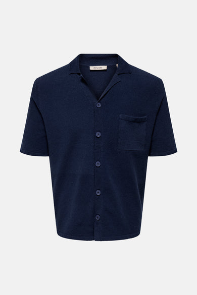 ONSFRANKIE RLX SS RESORT SHIRT KNIT