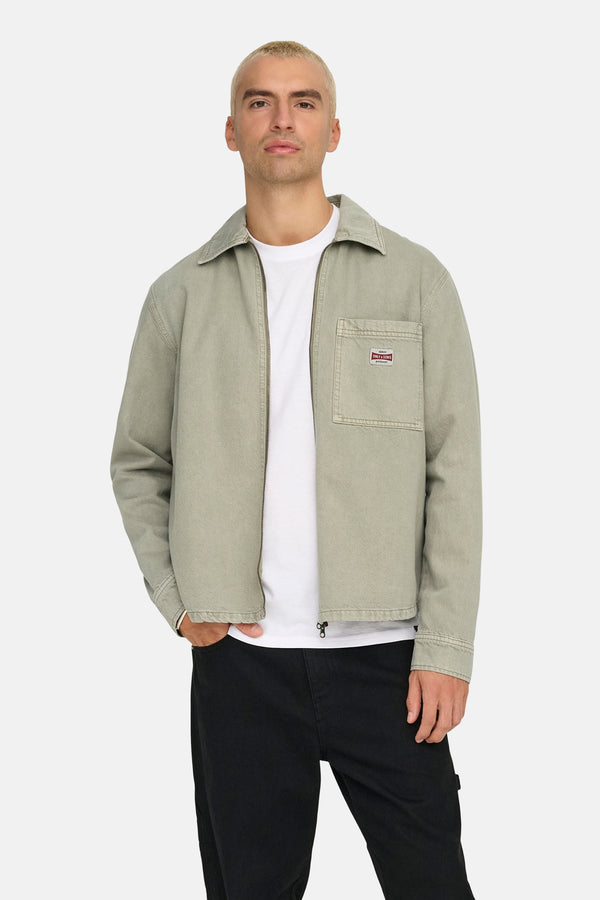 Jeansjas Groen - ONLY & SONS®