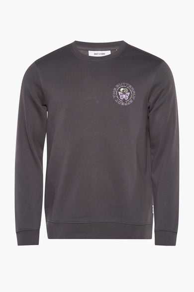 Sweater met ronde hals Grijs - ONLY & SONS®