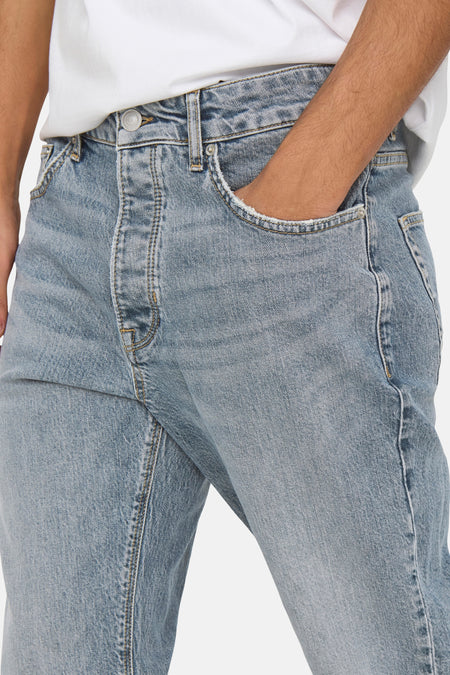 YOKE - light blue denim