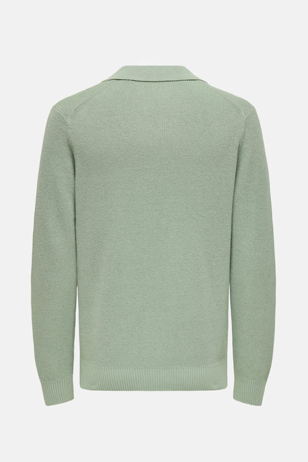 ONSCASPER REG 12 LS POLO KNIT CS