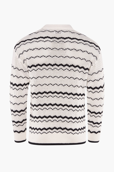 Pull col O Blanc - ONLY & SONS®