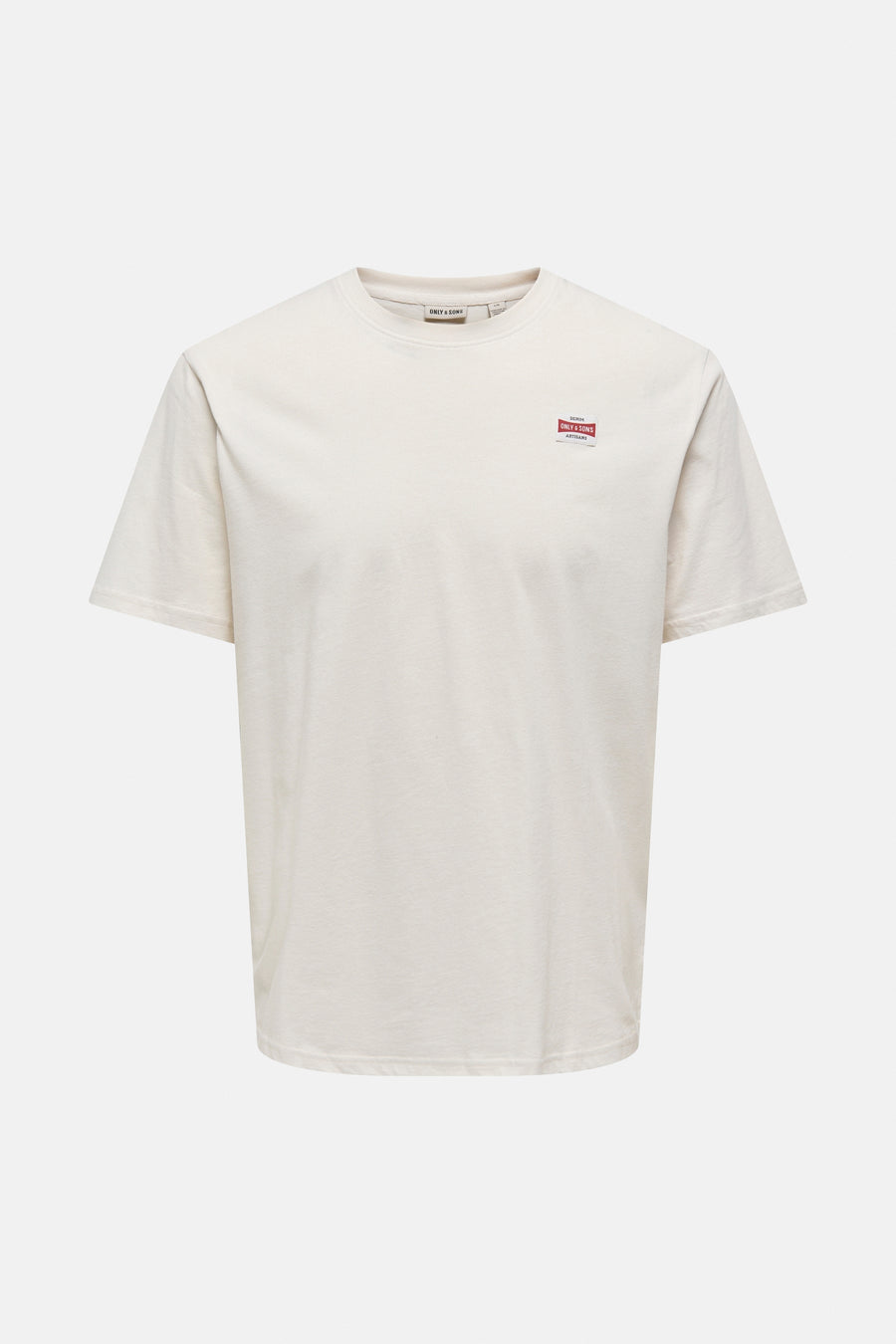 T-shirt met korte mouwen - Ecru - ONLY & SONS®