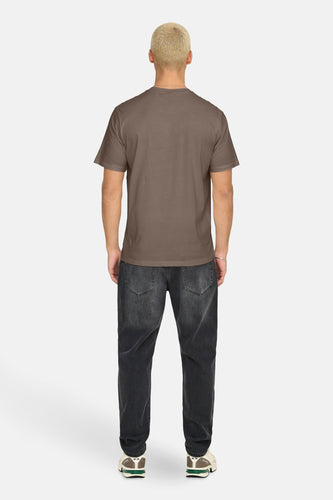 T-shirt met korte mouwen - bruin - ONLY & SONS®