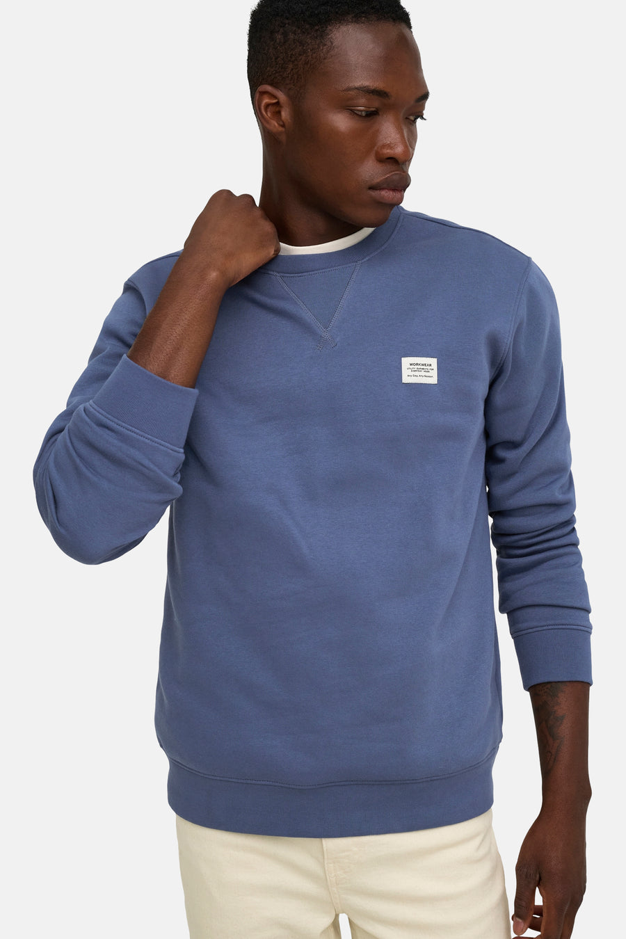 Sweater met ronde hals blauw - ONLY & SONS®