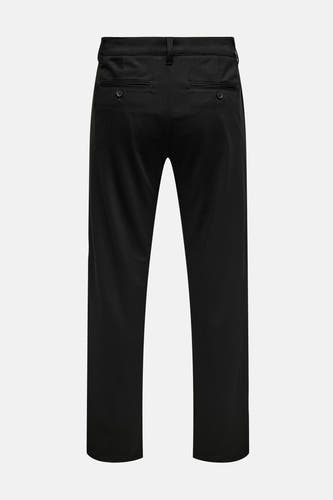 Zwarte broek van ONLY & SONS®, met zakken aan de achterkant.