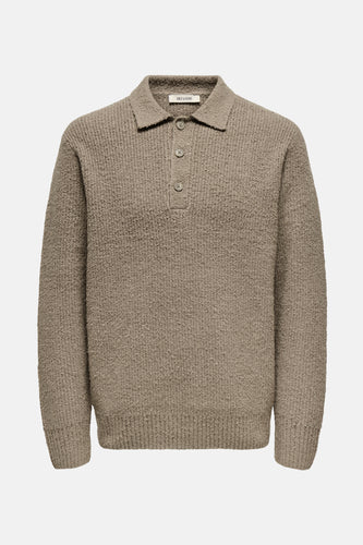 Pull - beige - ONLY & SONS®