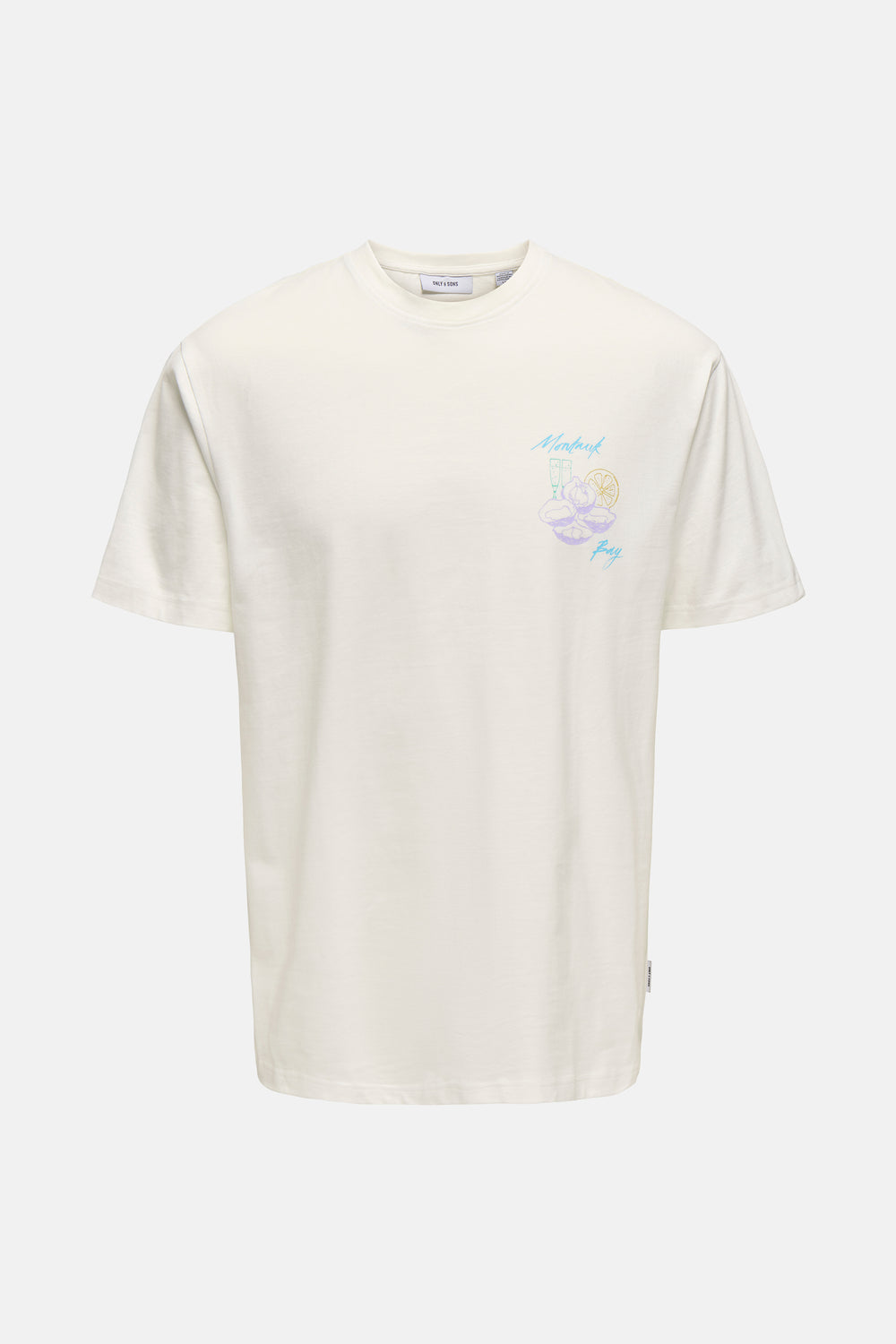 T-shirt (korte mouwen) Wit - ONLY & SONS®