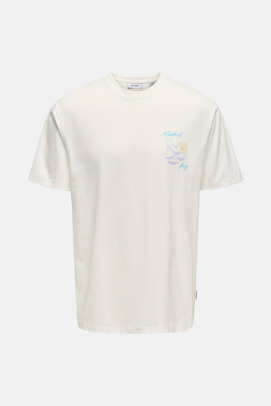 T-shirt à manches courtes - blanc - ONLY & SONS®