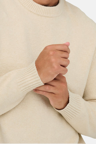 Pull à col rond - écru - ONLY & SONS®