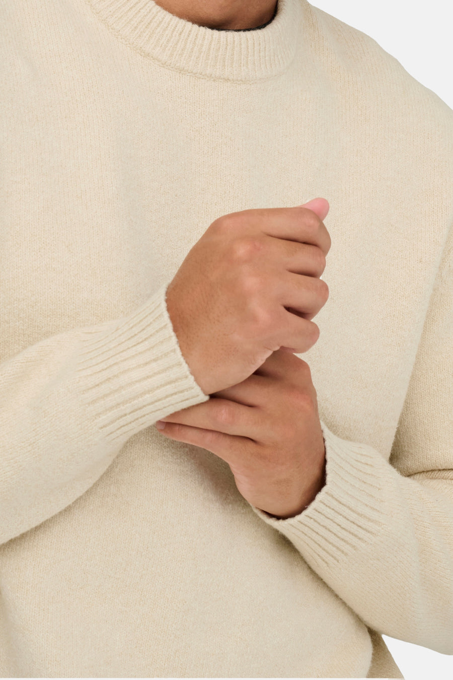 Pull à col rond - écru - ONLY & SONS®
