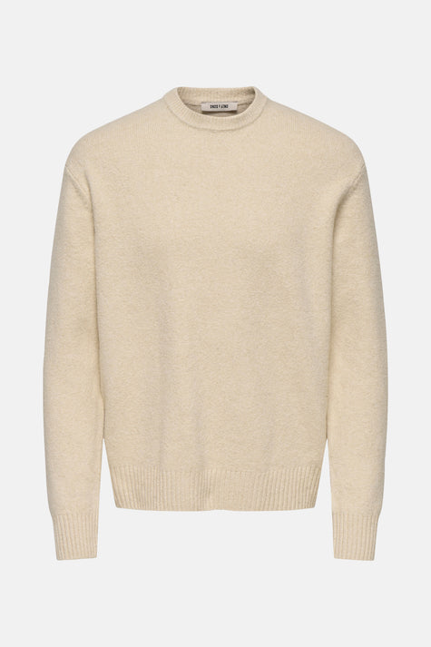 ONSJAMES RLX CREW KNIT NOOS