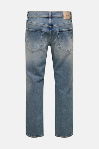 Jeans straight mid blue denim - ONLY & SONS® - ONLY & SONS®