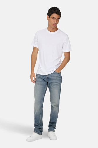 Jeans straight mid blue denim - ONLY & SONS® - ONLY & SONS®