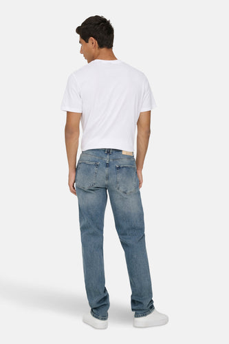 Jeans straight mid blue denim - ONLY & SONS® - ONLY & SONS®