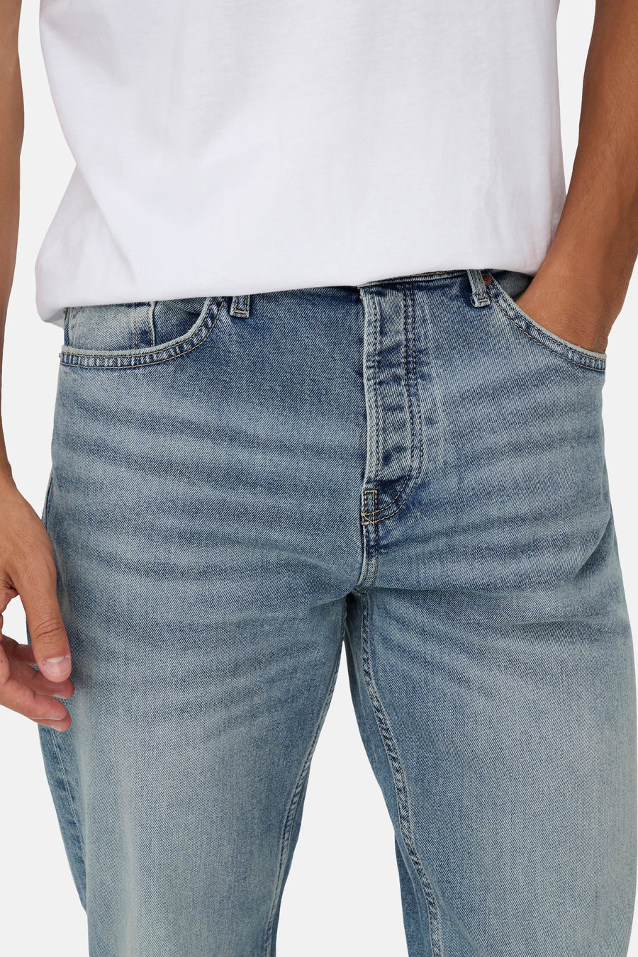 Jeans straight mid blue denim - ONLY & SONS® - ONLY & SONS®