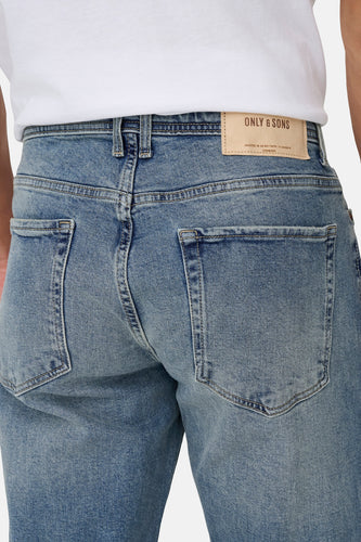 Jeans straight mid blue denim - ONLY & SONS® - ONLY & SONS®