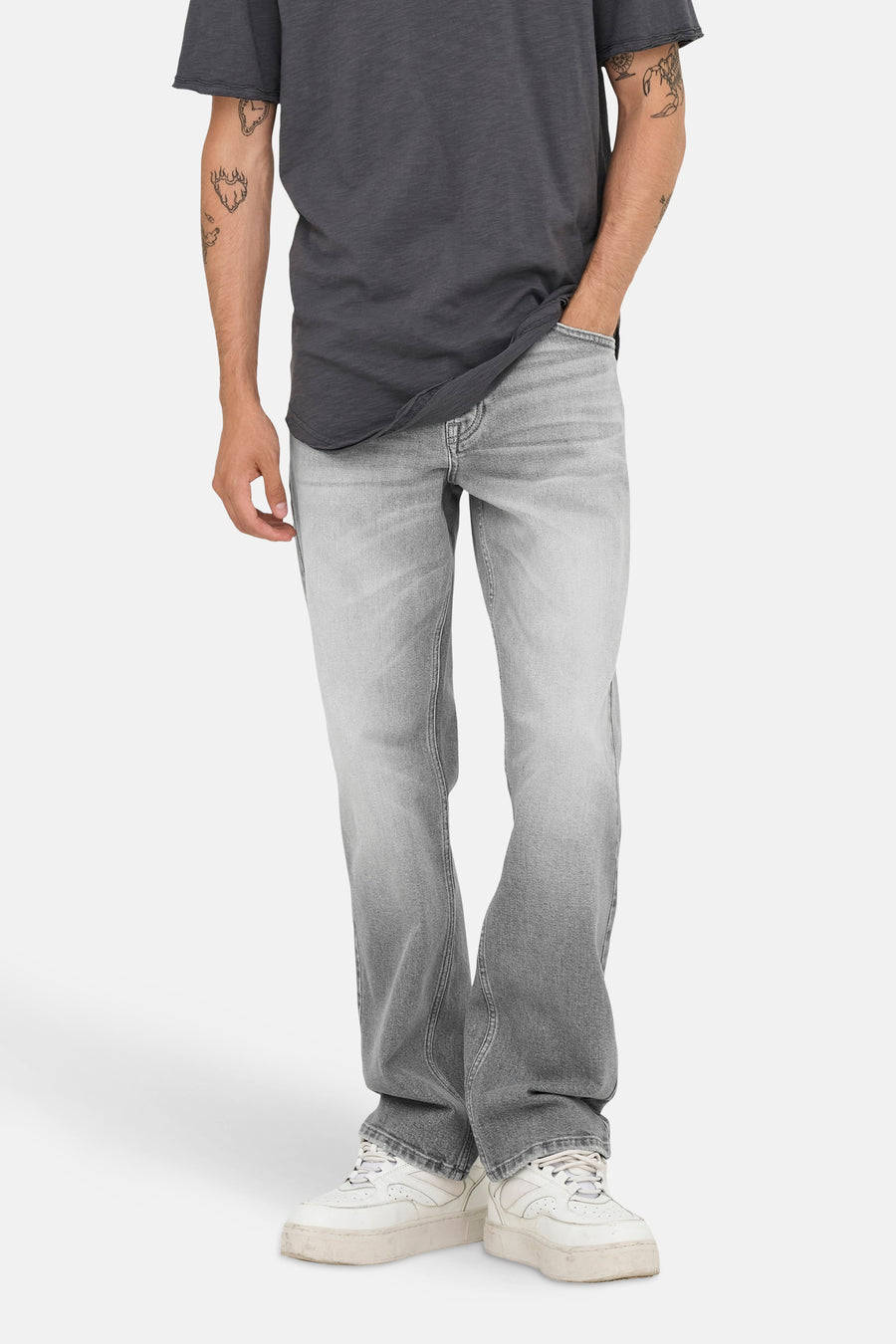 Jeans straight mid grey denim - ONLY & SONS® - ONLY & SONS®