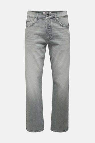 Jeans straight mid grey denim - ONLY & SONS® - ONLY & SONS®