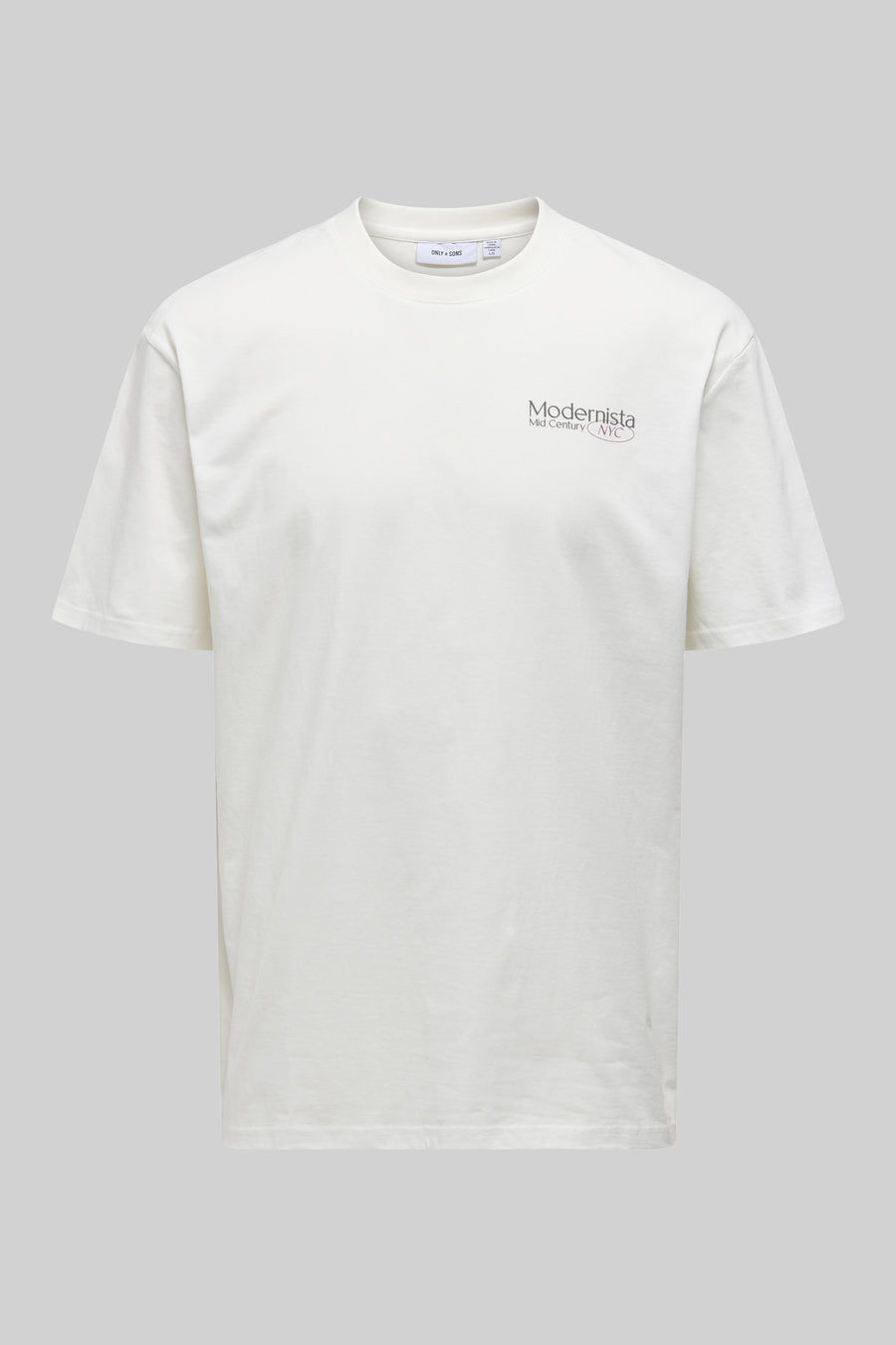 T-shirt met korte mouwen - wit - ONLY & SONS®