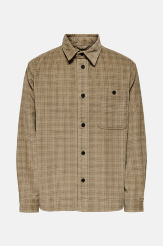Chemise à manches longues - beige - ONLY & SONS®