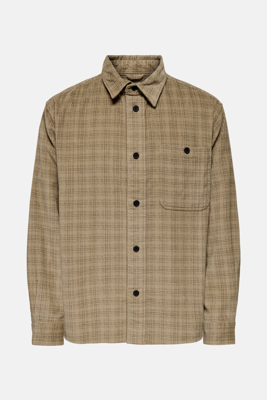 Chemise à manches longues - beige - ONLY & SONS®