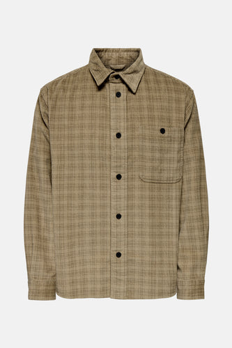 Chemise à manches longues - beige - ONLY & SONS®