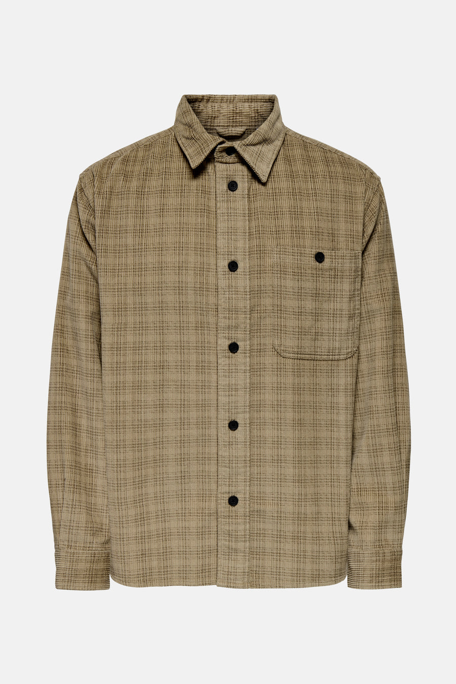 Chemise à manches longues - beige - ONLY & SONS®