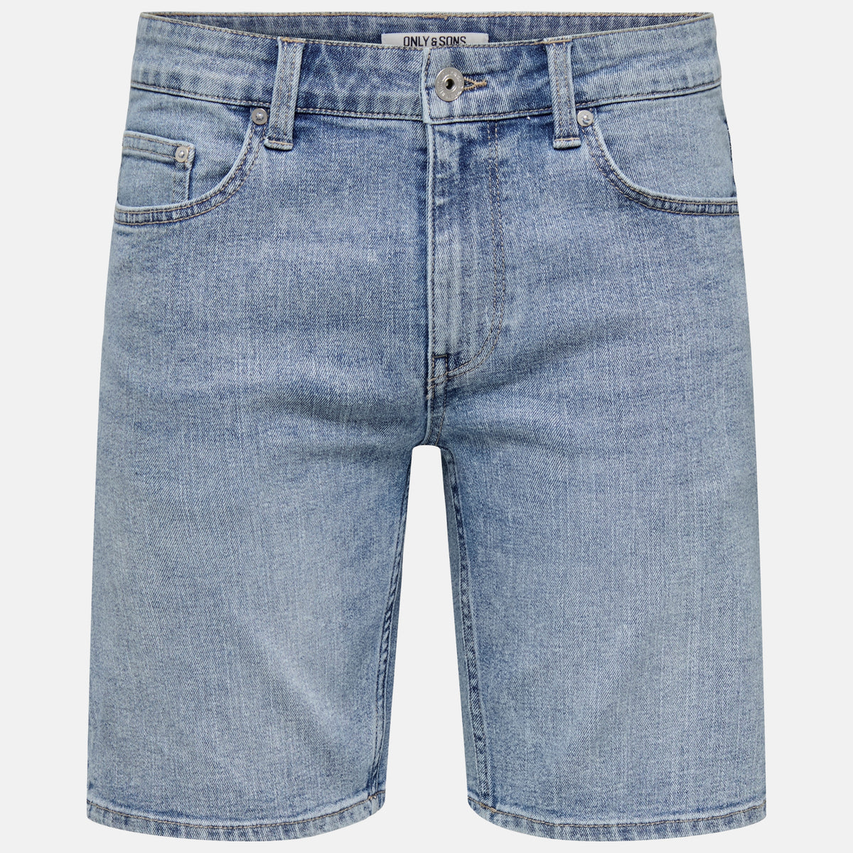Ounce light blue denim short main image 1