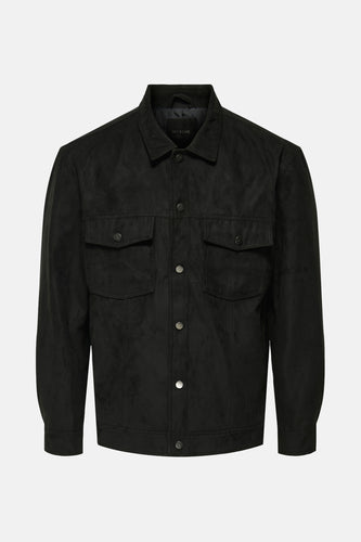 ONSDAMIAN FAKE SUEDE TRUCKER JACKET OTW