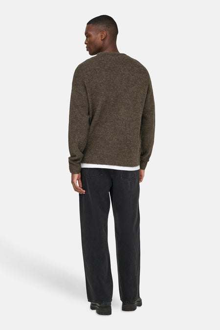 Trui met ronde hals bruin - ONLY & SONS®