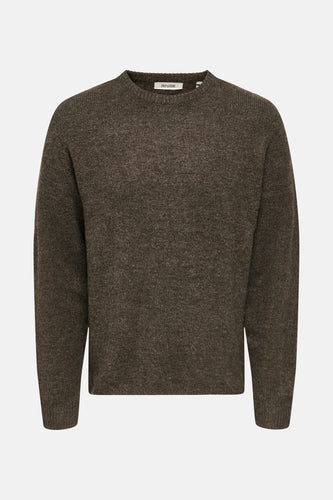 Pull col O brun - ONLY & SONS® - ONLY & SONS®
