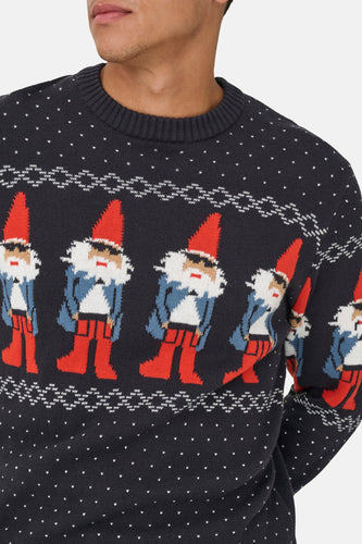 Pull met ronde hals - blauw - ONLY & SONS®