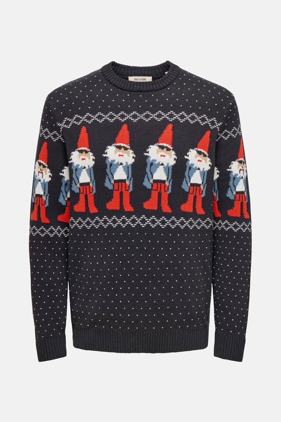 Pull met ronde hals - blauw - ONLY & SONS®