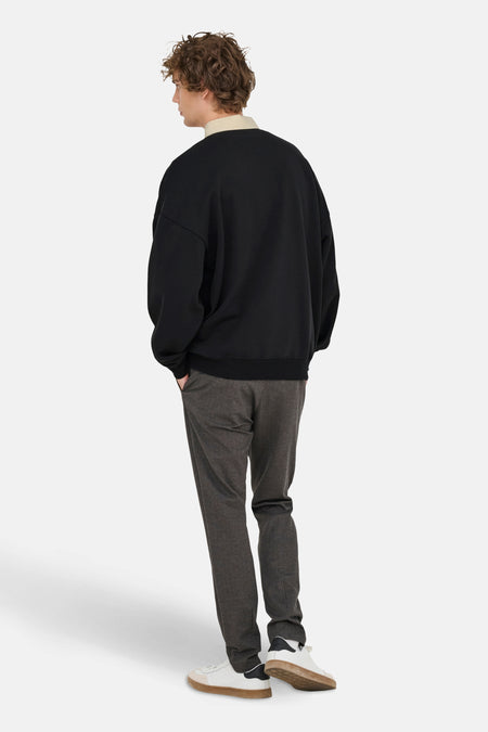 ONSJEFFREY VTG LS RUGBY SOLID POLO
