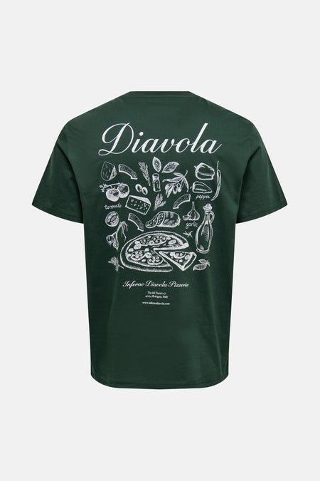 T-shirt met korte mouwen - groen