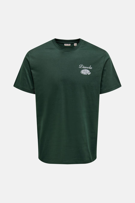 T-shirt met korte mouwen - groen