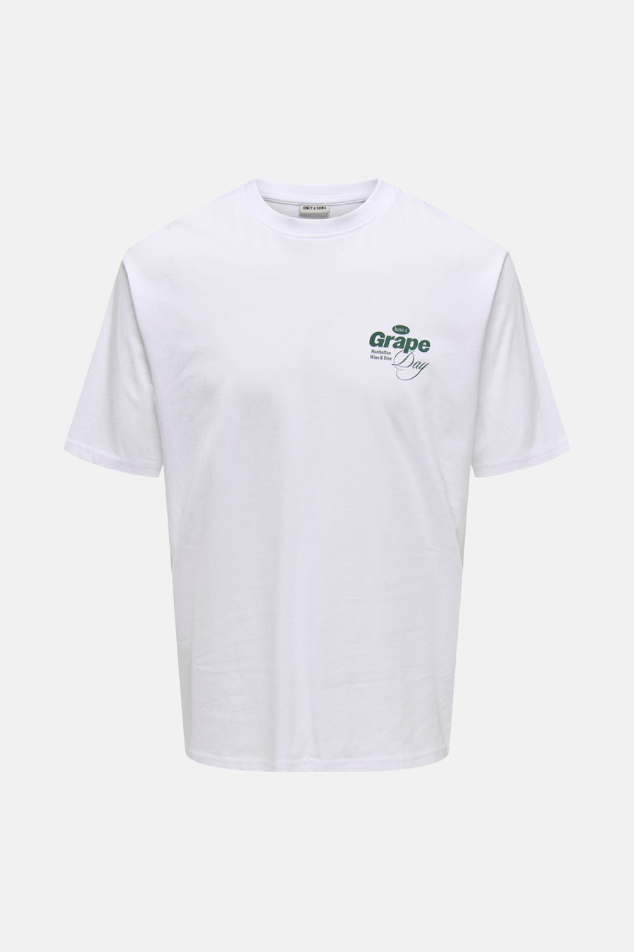 T-shirt met korte mouwen - wit