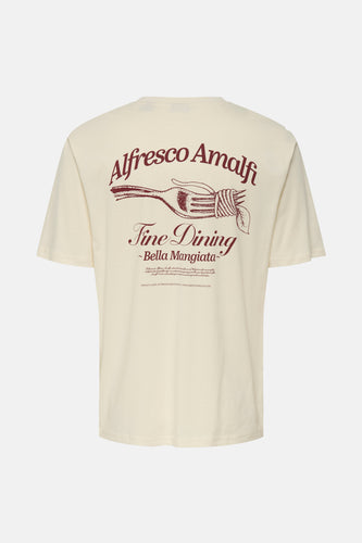 T-shirt met korte mouwen - ecru