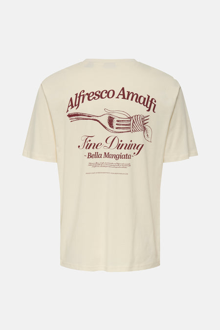 T-shirt met korte mouwen - ecru