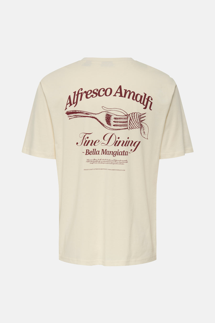 T-shirt met korte mouwen - ecru