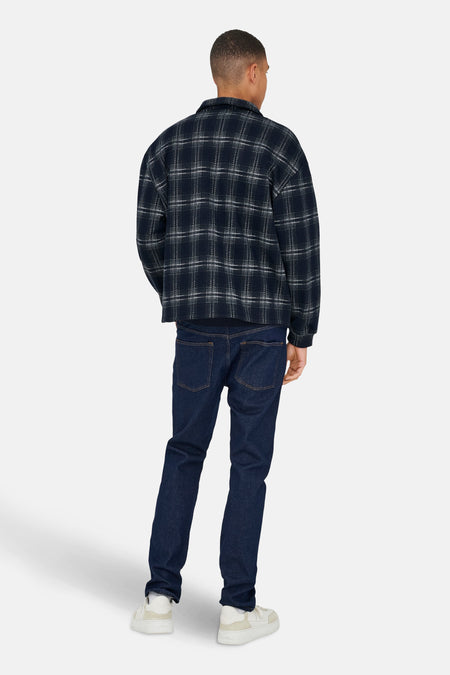 Hemd met lange mouwen - blauw