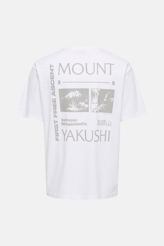 T-shirt met korte mouwen - wit