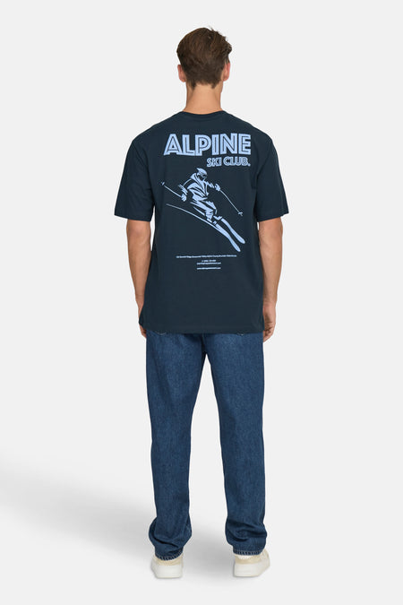 T-shirt met korte mouwen - blauw
