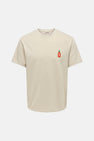 T-shirt met korte mouwen - beige