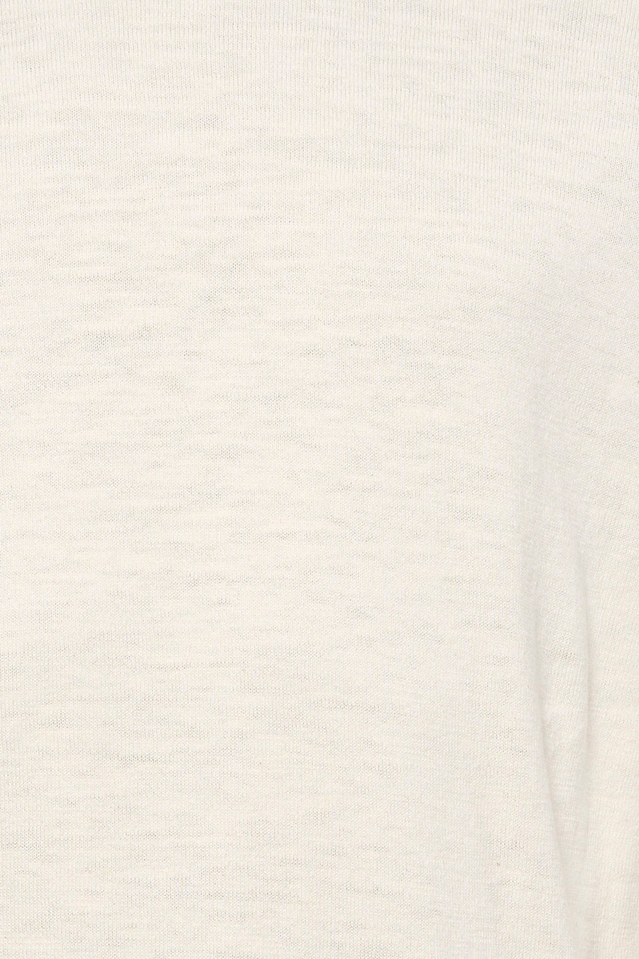 Ecru trui met ronde hals van ONLY & SONS®, fijne gebreide textuur.
