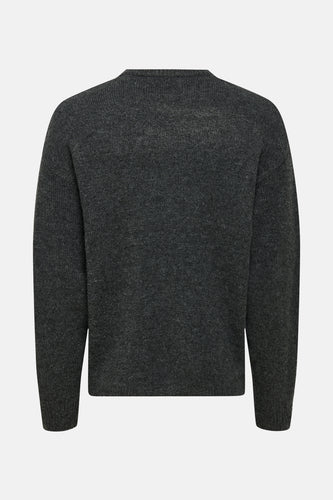 Pull met ronde hals - grijs - ONLY & SONS®