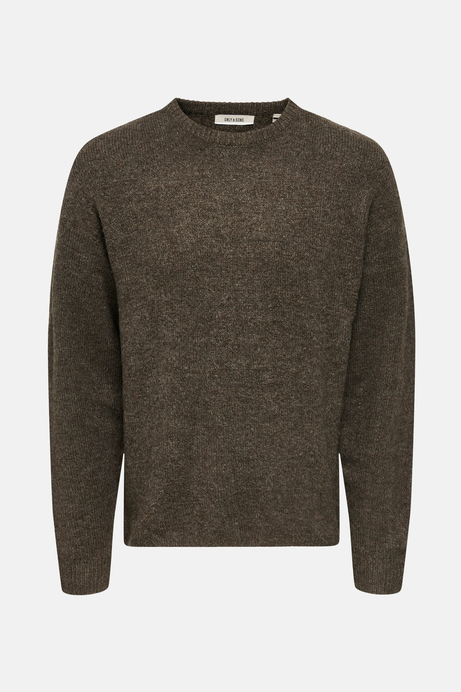 Pull met ronde hals - bruin - ONLY & SONS®