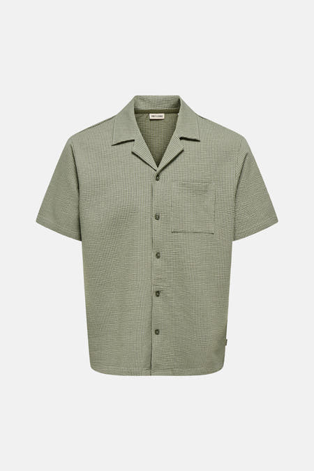 Chemise (manches courtes) vert - ONLY & SONS®